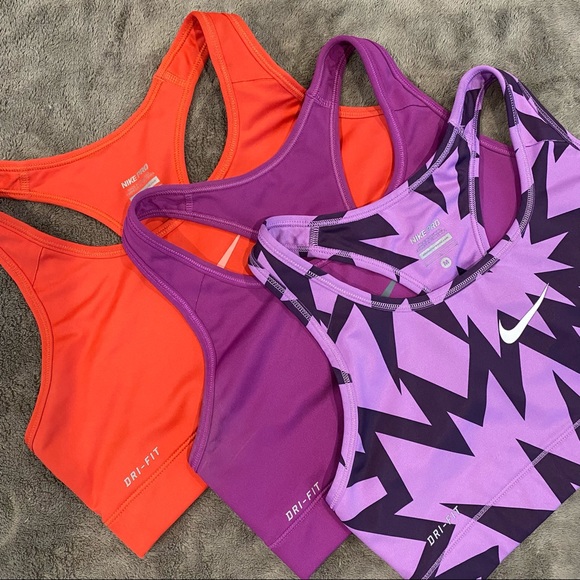 Nike Other - Bundle of 3 Nike Racerback Sports Bras